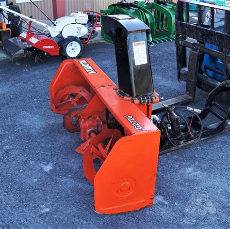 used kubota tractor with snowblower